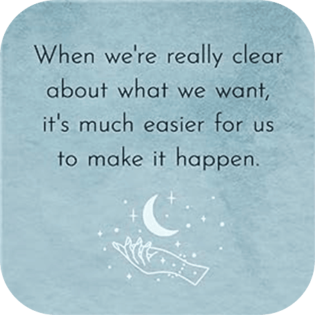 When we are really clear