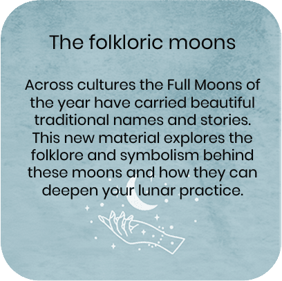 The folkloric moons
