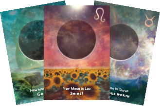 New Moon Cards