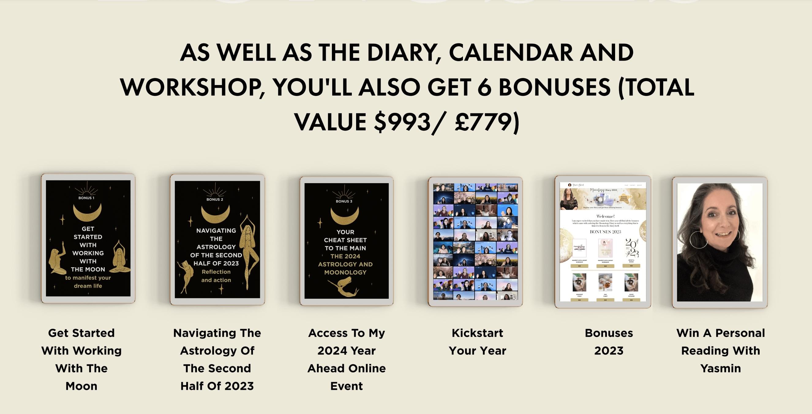 The best-selling, limited edition Moonology Diary 2024 and companion